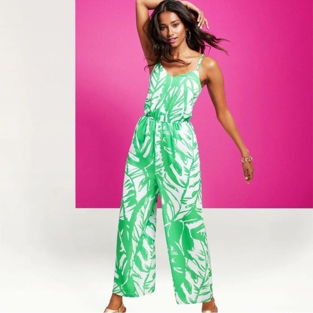 Lilly Pulitzer x Target • Boom Boom Tropical Palms Jumpsuit || XS 🌴